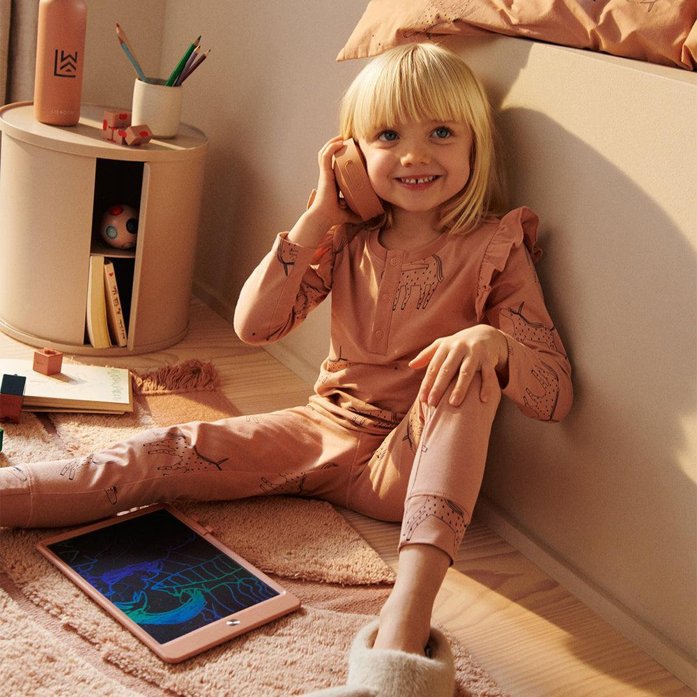 Liewood Zora Magic Drawing Board 10 Inches - Sweethearts / Pale Tuscany-Arts + Crafts-Sweethearts / Pale Tuscany- | Natural Baby Shower