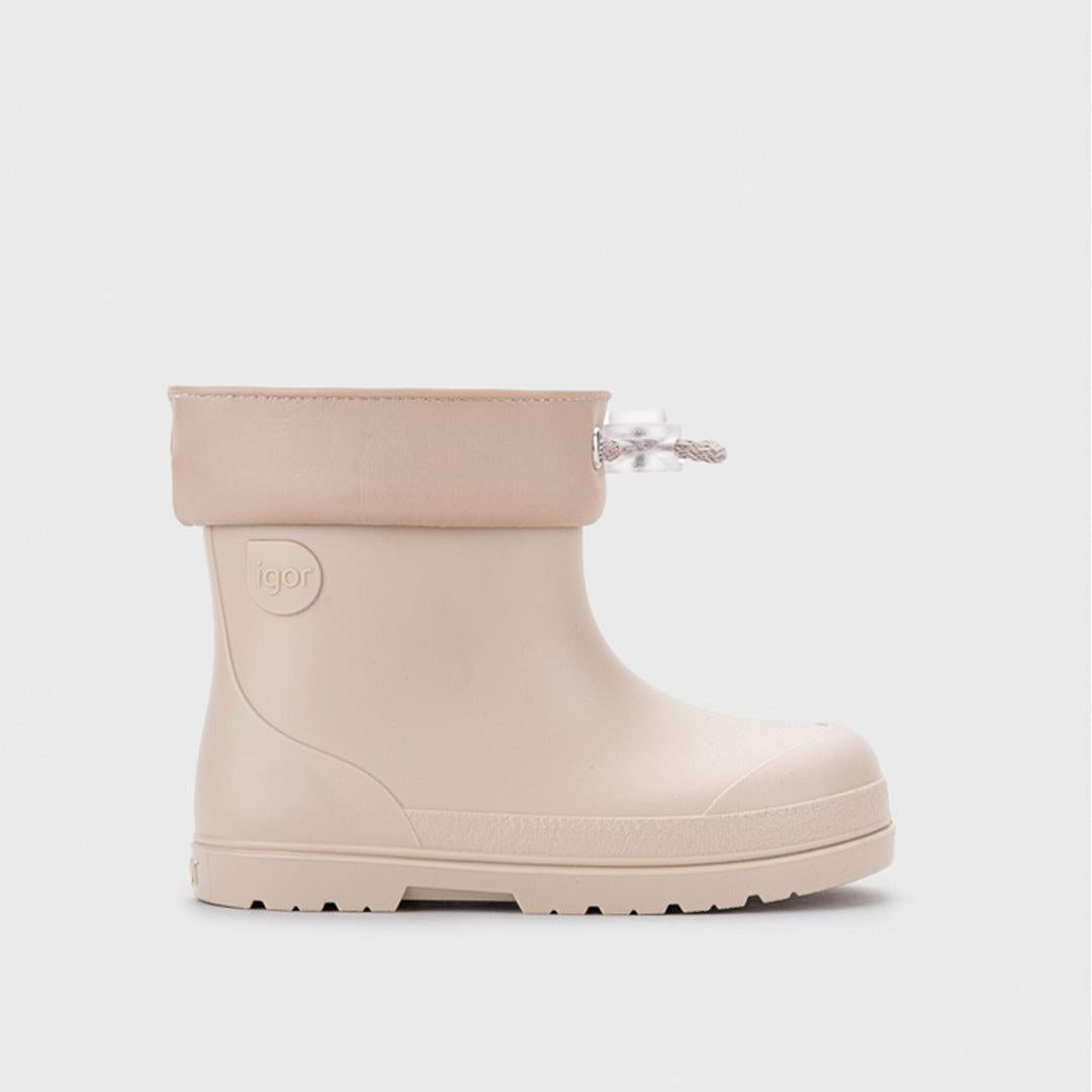 Igor Mendi Flexible Wellies - Beige-Wellies-21 (UK 4.5)- | Natural Baby Shower