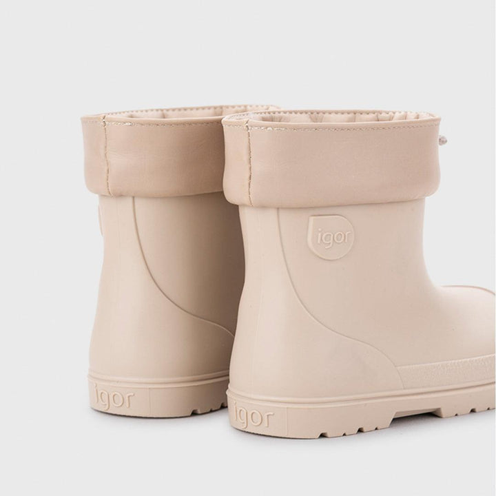 Igor Mendi Flexible Wellies - Beige-Wellies-21 (UK 4.5)- | Natural Baby Shower
