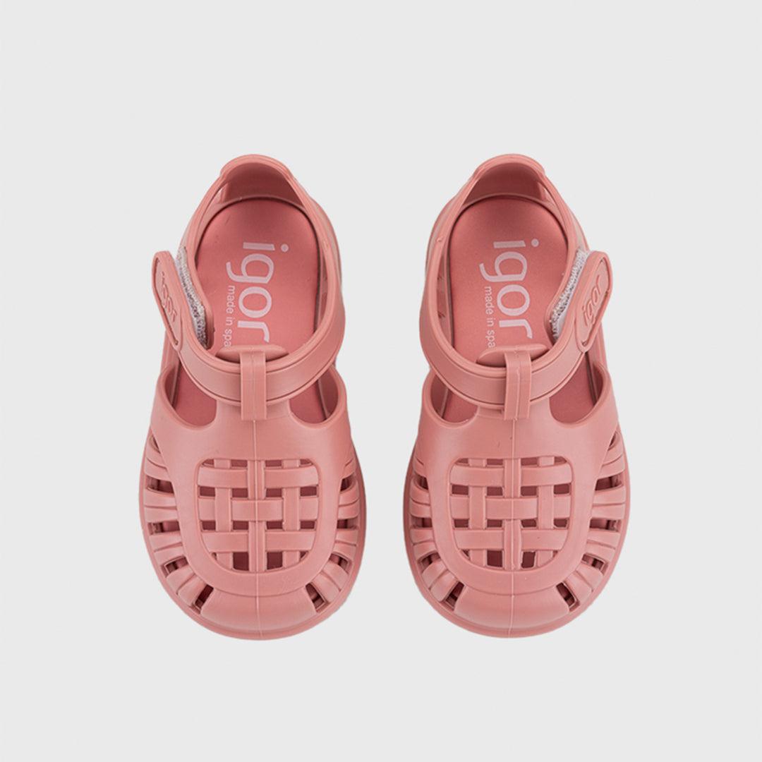 Igor Tobby Solid Sandals - Neuvo Rosa-Sandals-Neuvo Rosa-19 EU (UK 3) | Natural Baby Shower