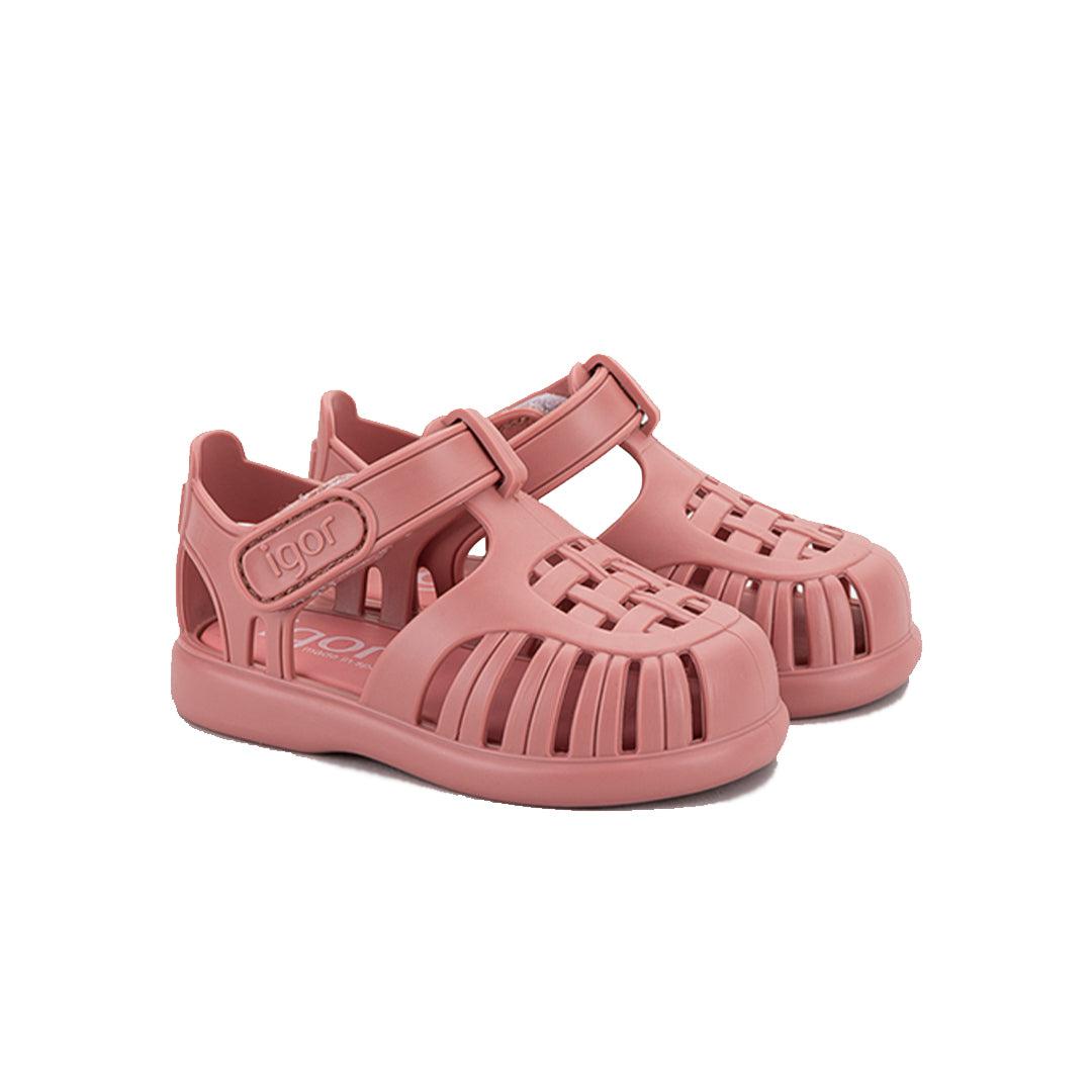 Igor Tobby Solid Sandals - Neuvo Rosa-Sandals-Neuvo Rosa-19 EU (UK 3) | Natural Baby Shower