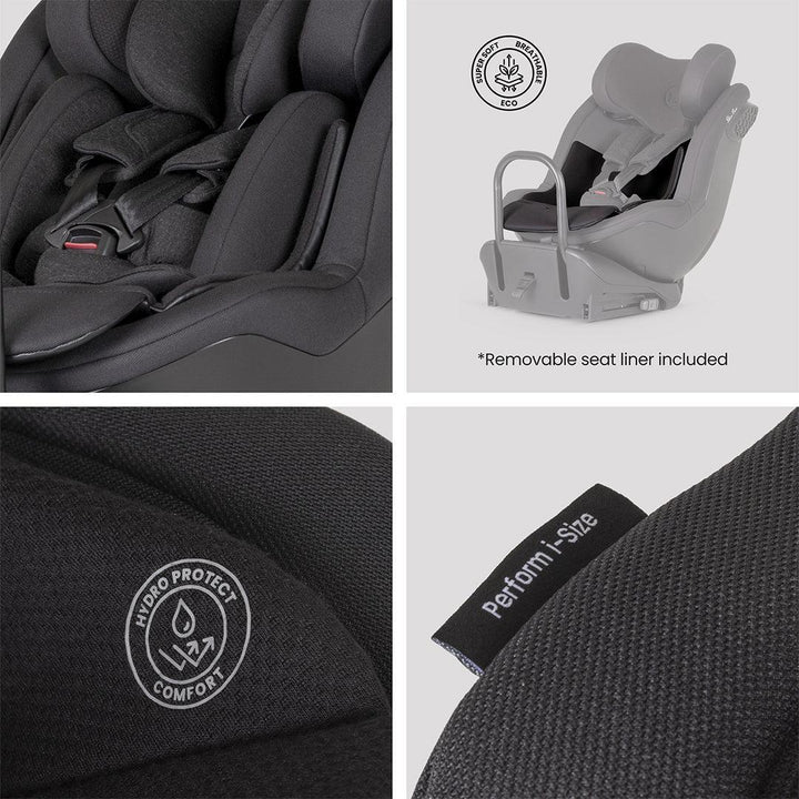 Silver Cross Perform Extended Rear Facing Car Seat - Iconic Black-Car Seats-Iconic Black-One | Natural Baby Shower