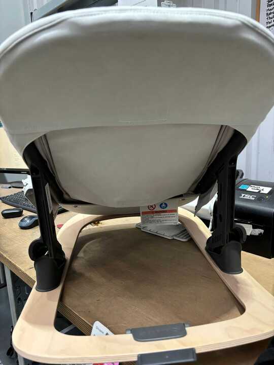 Outlet - Bugaboo Giraffe Highchair Rocker Frame - Neutral Wood-Highchair Accessories- | Natural Baby Shower