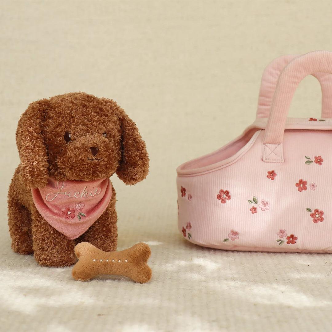 Little Dutch Plush Dog In a Bag - Jackie-Soft Toys-Jackie- | Natural Baby Shower
