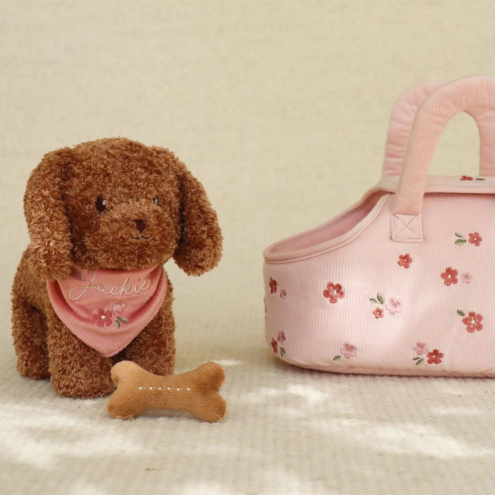 Little Dutch Plush Dog In a Bag - Jackie-Soft Toys-Jackie- | Natural Baby Shower