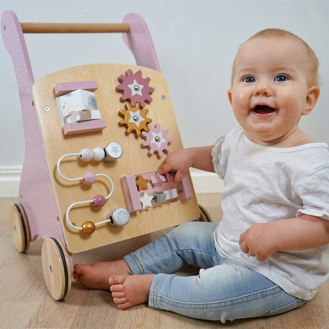 Jabadabado Activity Wagon - Bunny-Push-Alongs-Bunny- | Natural Baby Shower