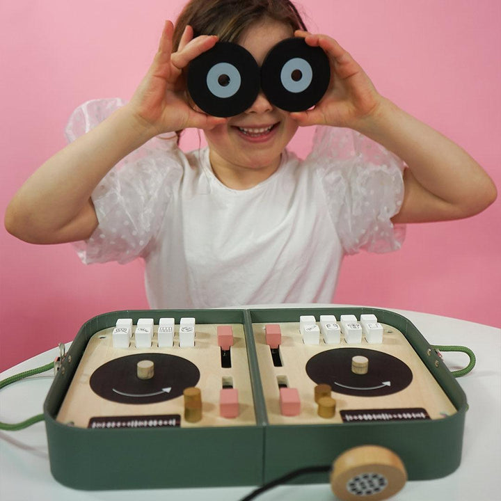 Jabadabado DJ Bag - Green-Role Play-Green- | Natural Baby Shower