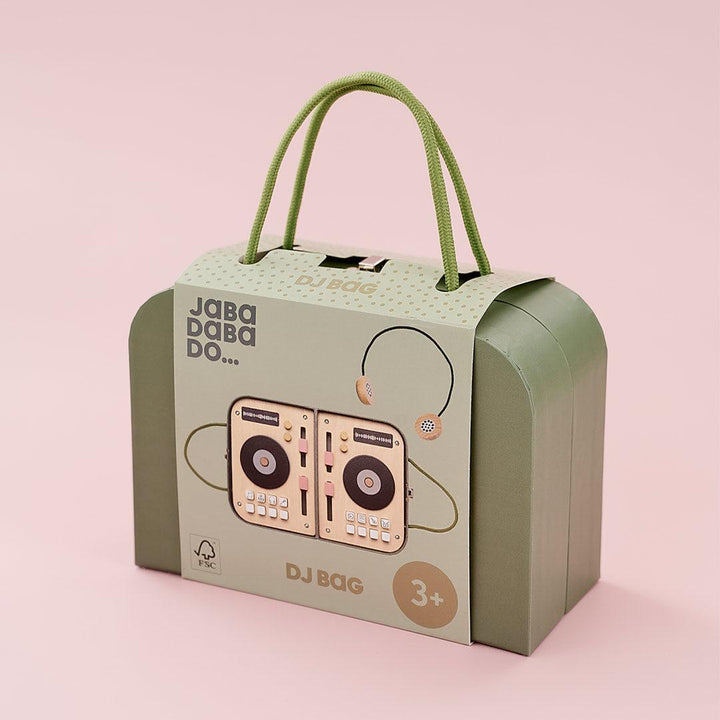 Jabadabado DJ Bag - Green-Role Play-Green- | Natural Baby Shower