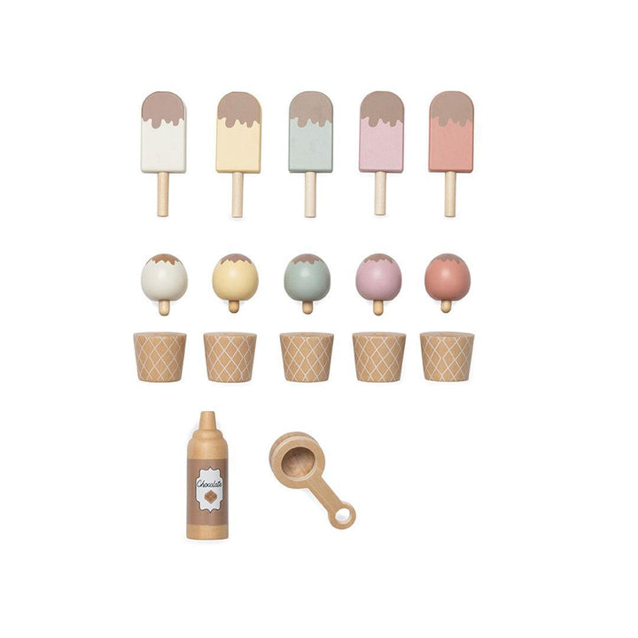 Jabadabado Ice Cream Trolley - Stripes-Role Play-Stripes- | Natural Baby Shower