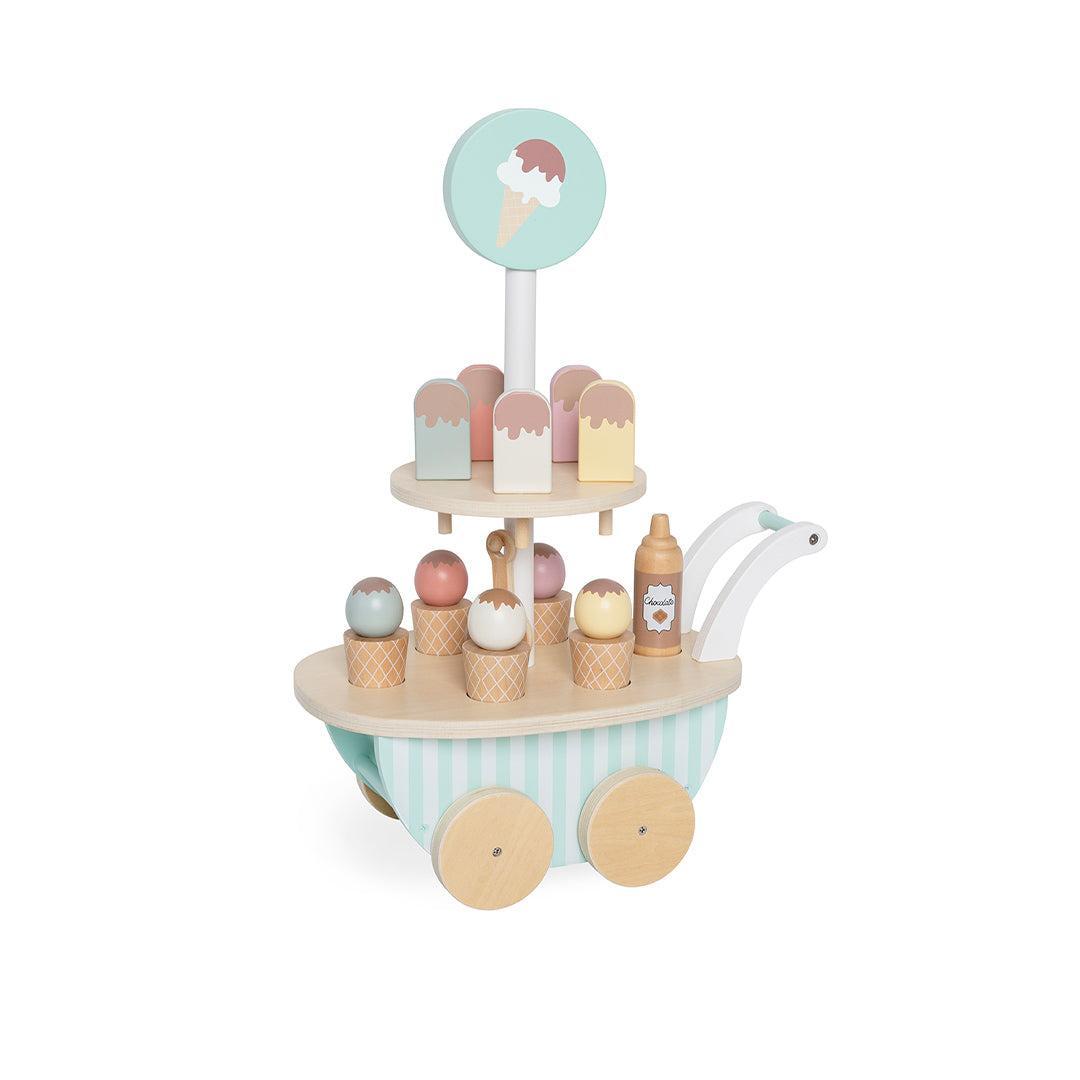 Jabadabado Ice Cream Trolley - Stripes-Role Play-Stripes- | Natural Baby Shower
