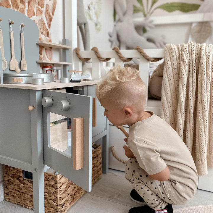 Jabadabado Kitchen - Grey-Role Play-Grey- | Natural Baby Shower