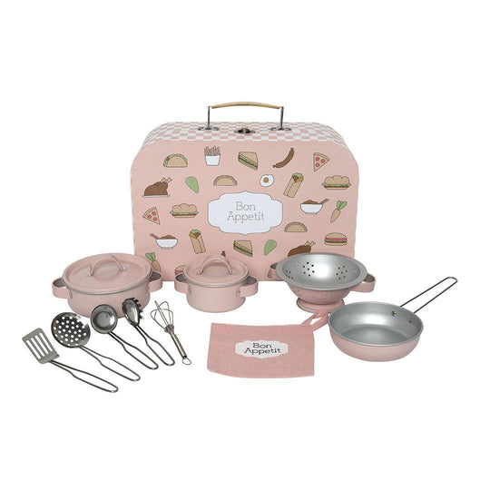 Jabadabado Kitchen Set - Pink-Role Play-Pink- | Natural Baby Shower