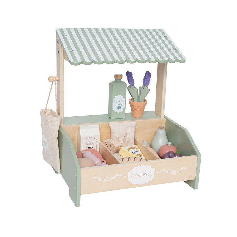 Jabadabado Market Stand Mini-Role Play- | Natural Baby Shower