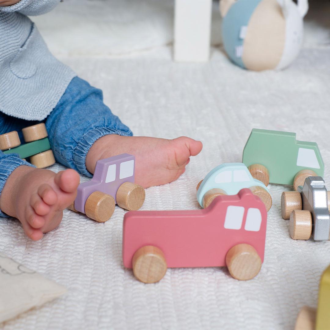 Jabadabado My First Car - 8 Cars in Bag-Role Play- | Natural Baby Shower