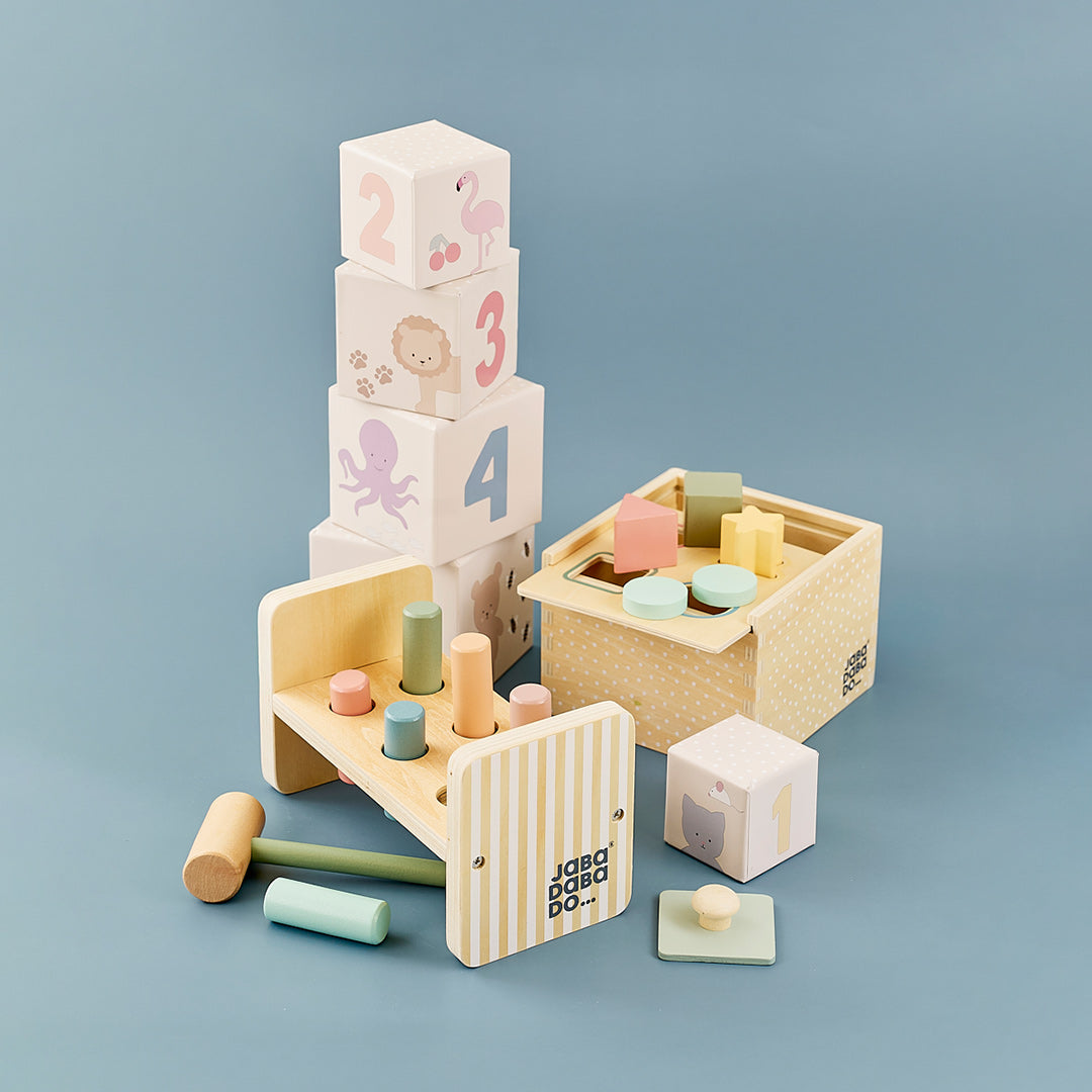 Jabadabado Play And Learn Box - 12-18 Months