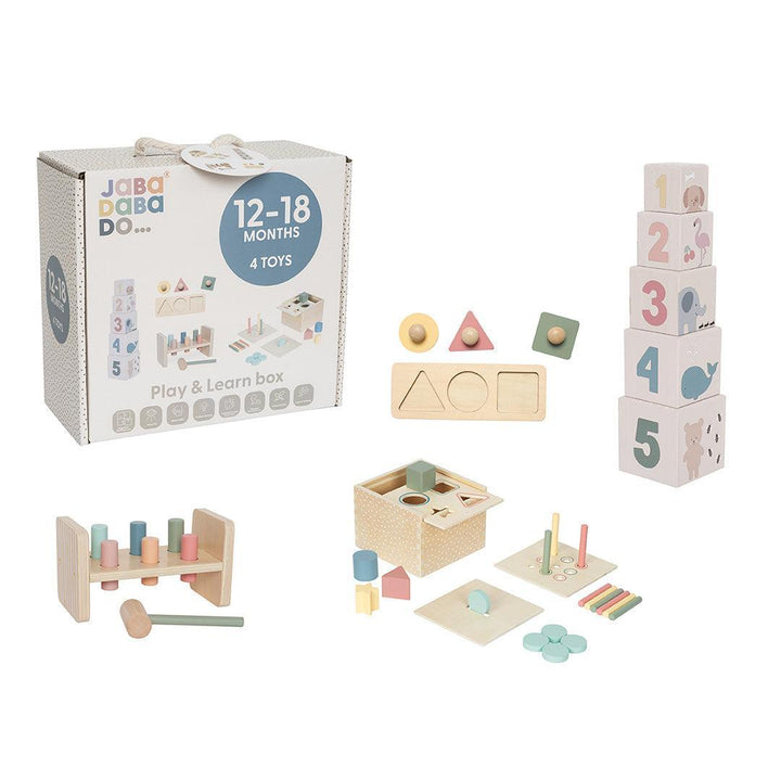 Jabadabado Play And Learn Box - 12-18 Months