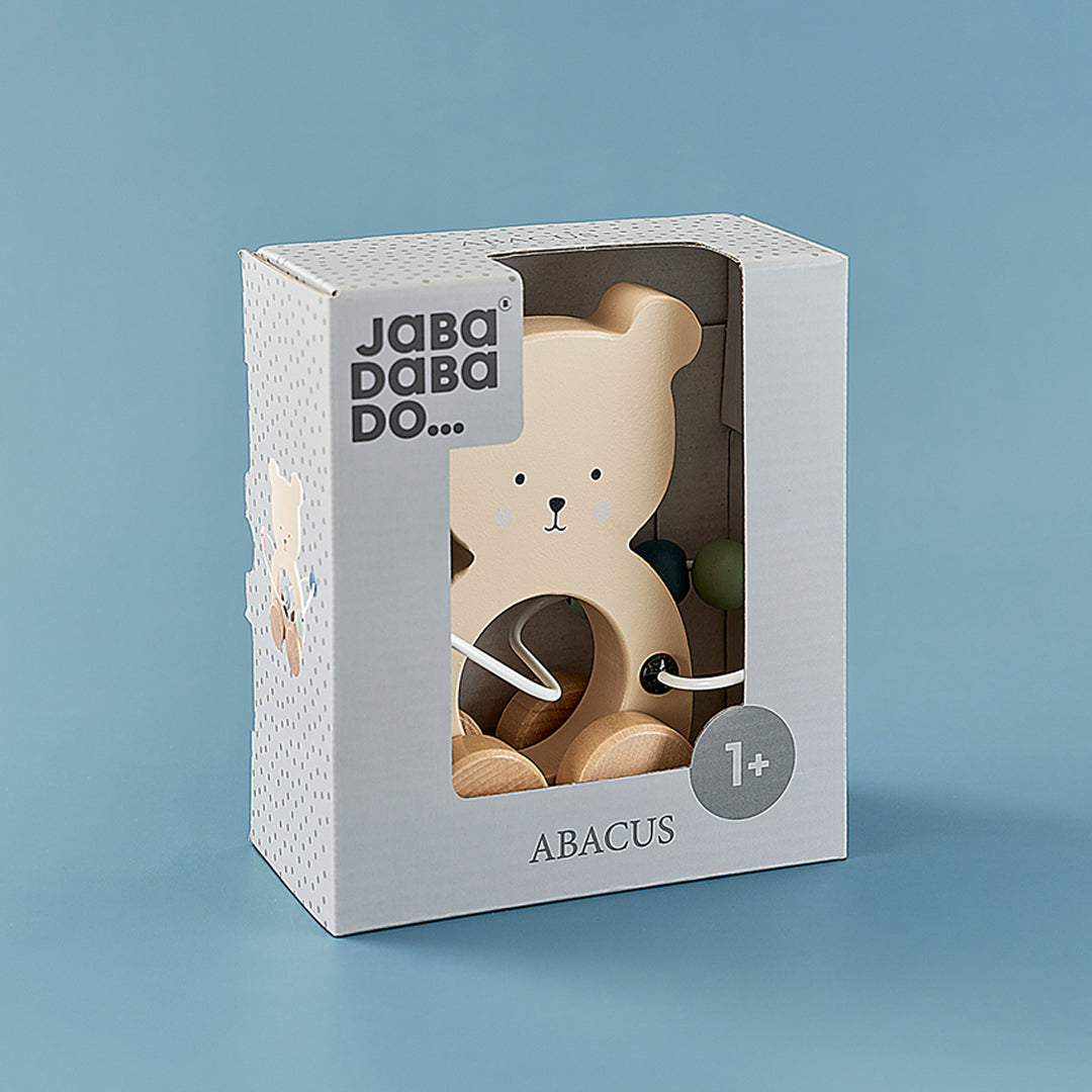 Jabadabado Pull Abacus - Teddy