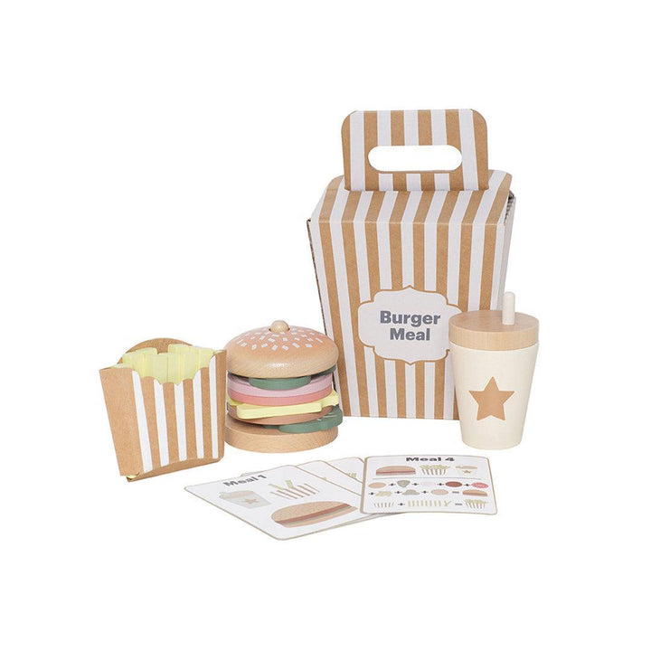 Jabadabado Stacking Burger-Stacking Toys- | Natural Baby Shower