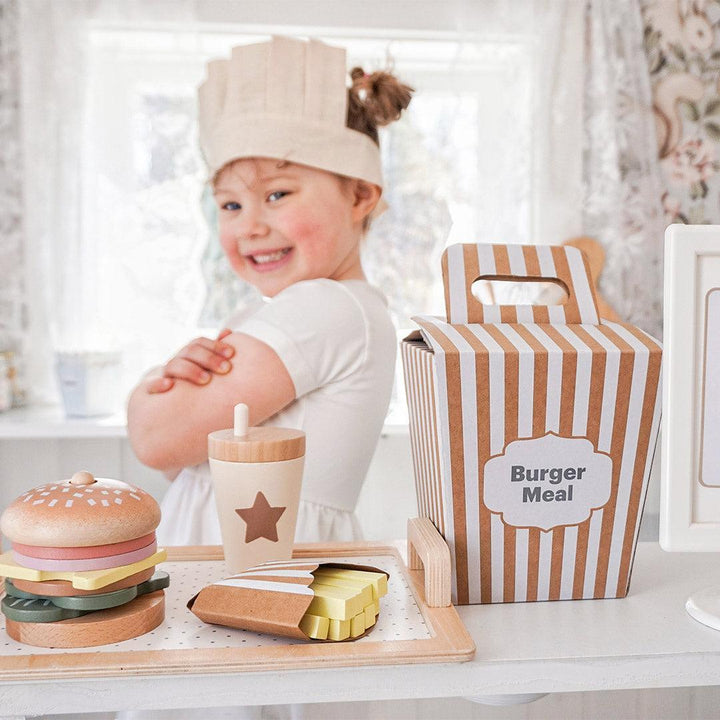 Jabadabado Stacking Burger-Stacking Toys- | Natural Baby Shower