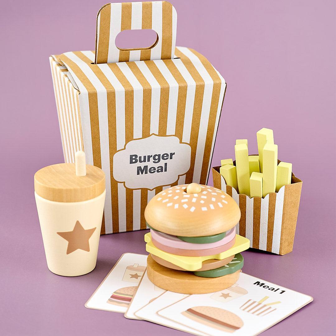Jabadabado Stacking Burger-Stacking Toys- | Natural Baby Shower