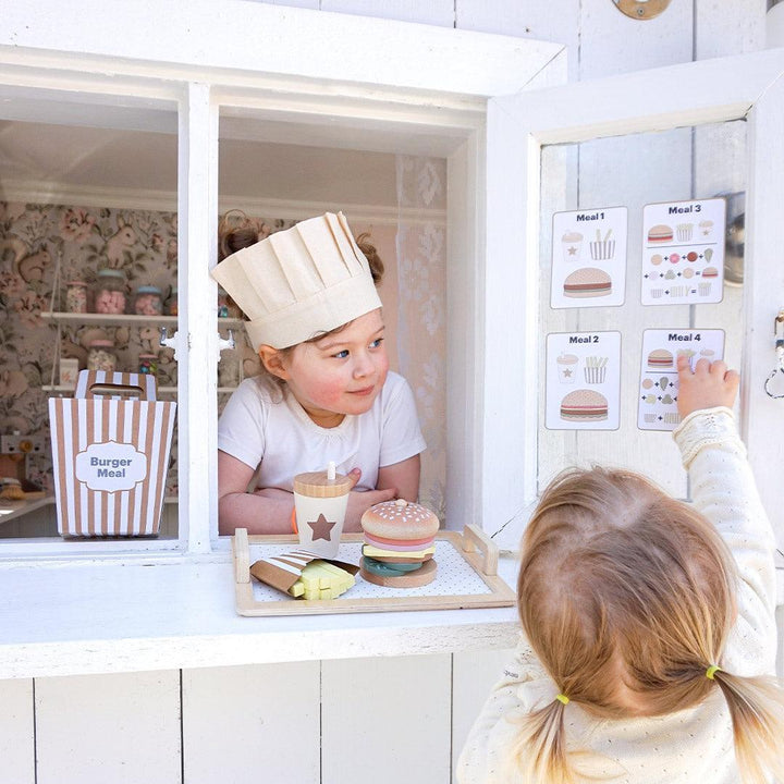 Jabadabado Stacking Burger-Stacking Toys- | Natural Baby Shower