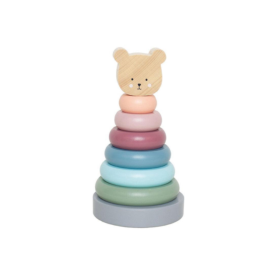 Jabadabado Stacking Toy - Teddy-Stacking Toys-Teddy- | Natural Baby Shower