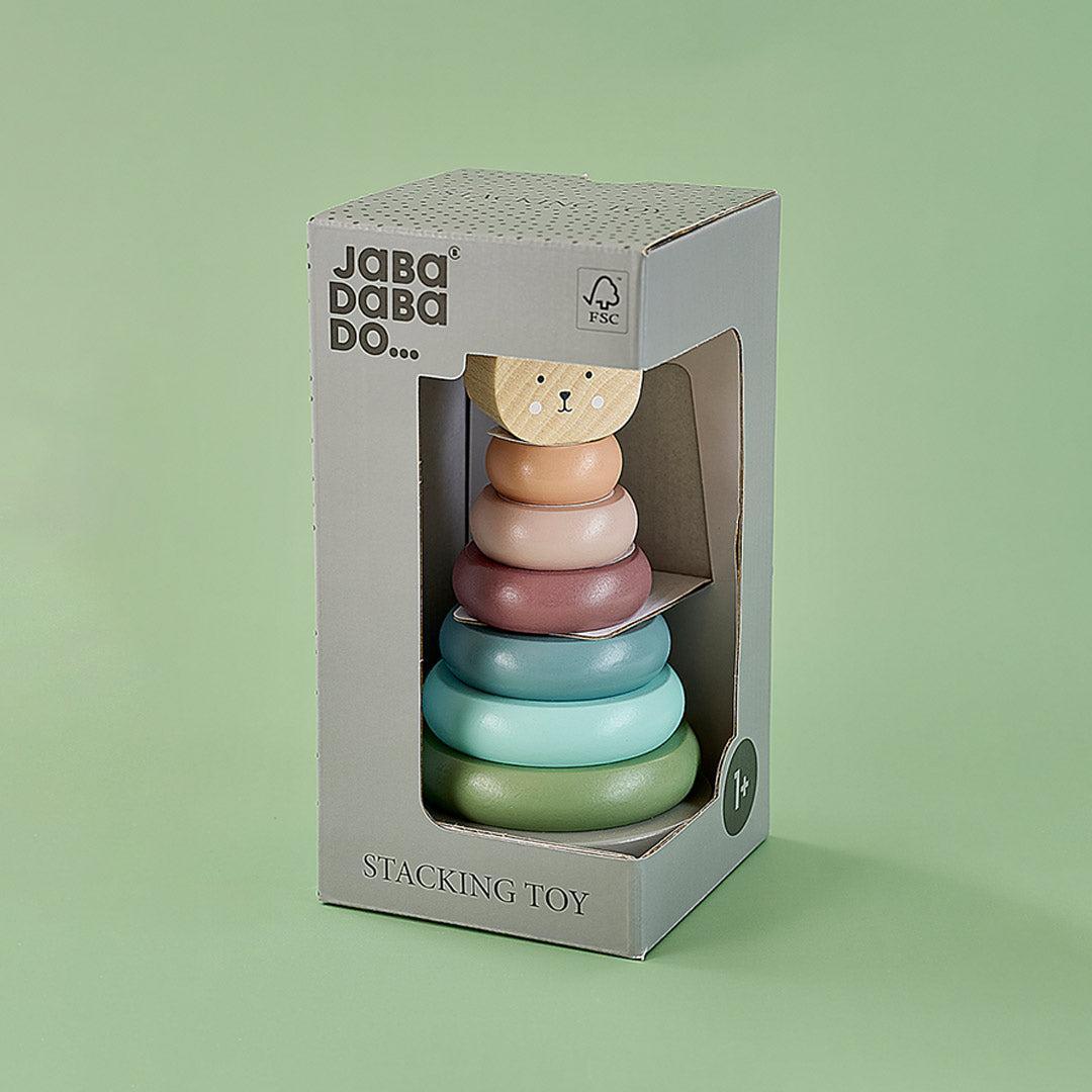 Jabadabado Stacking Toy - Teddy-Stacking Toys-Teddy- | Natural Baby Shower