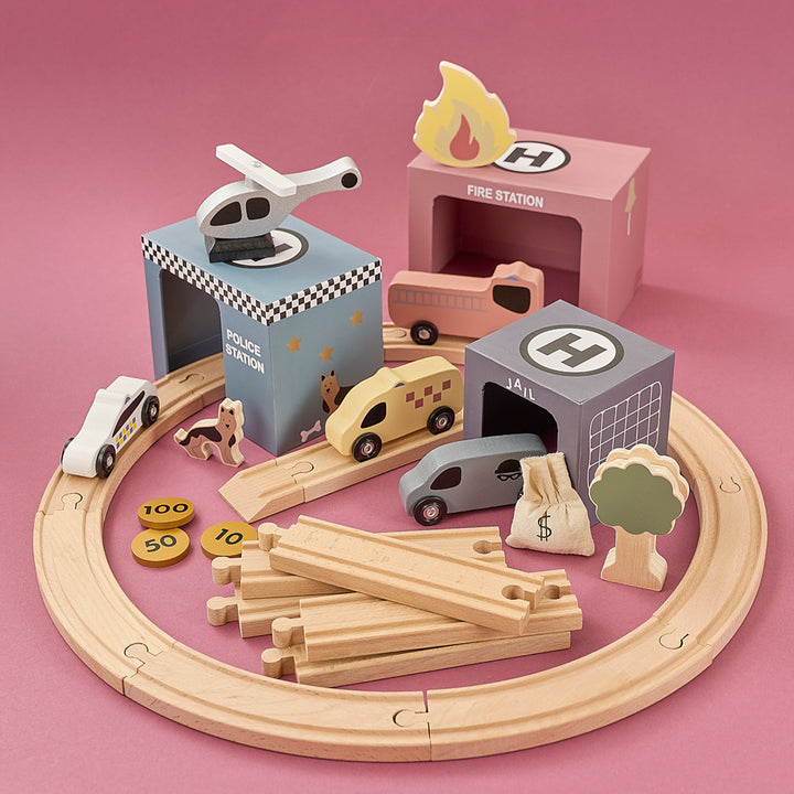Jabadabado Train Set Rescue With Box