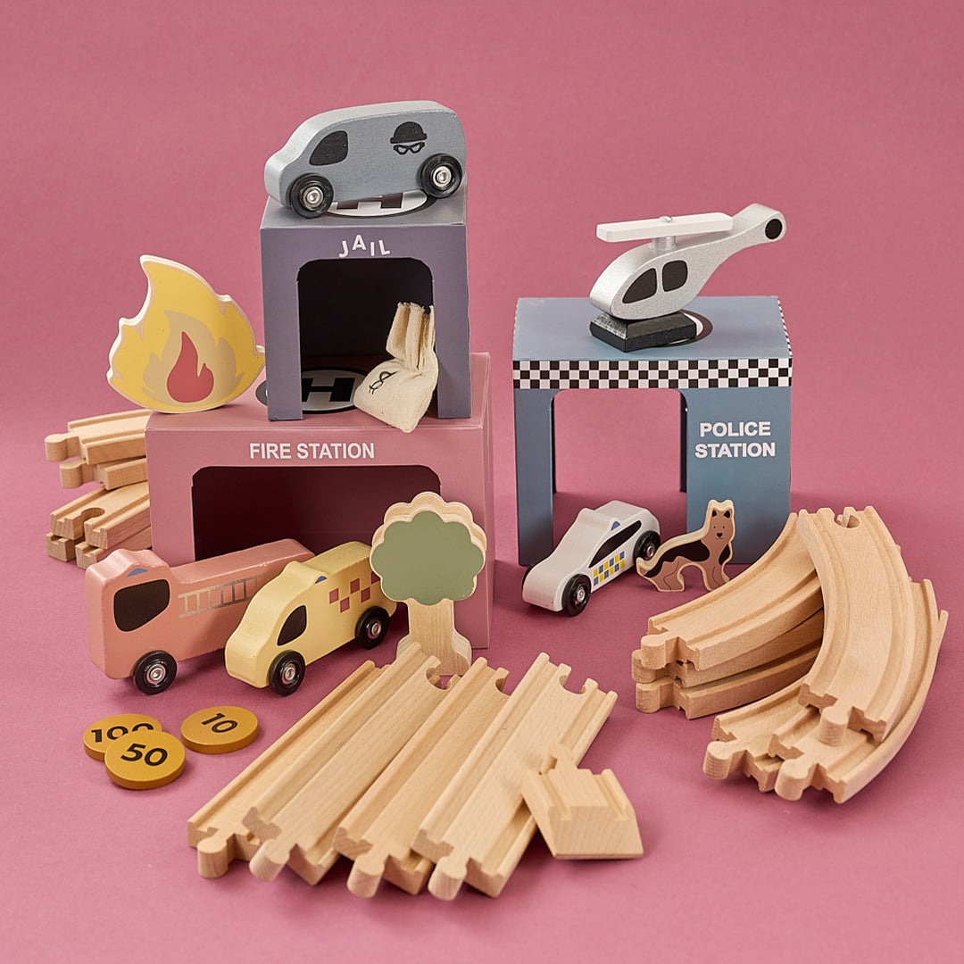 Jabadabado Train Set Rescue With Box