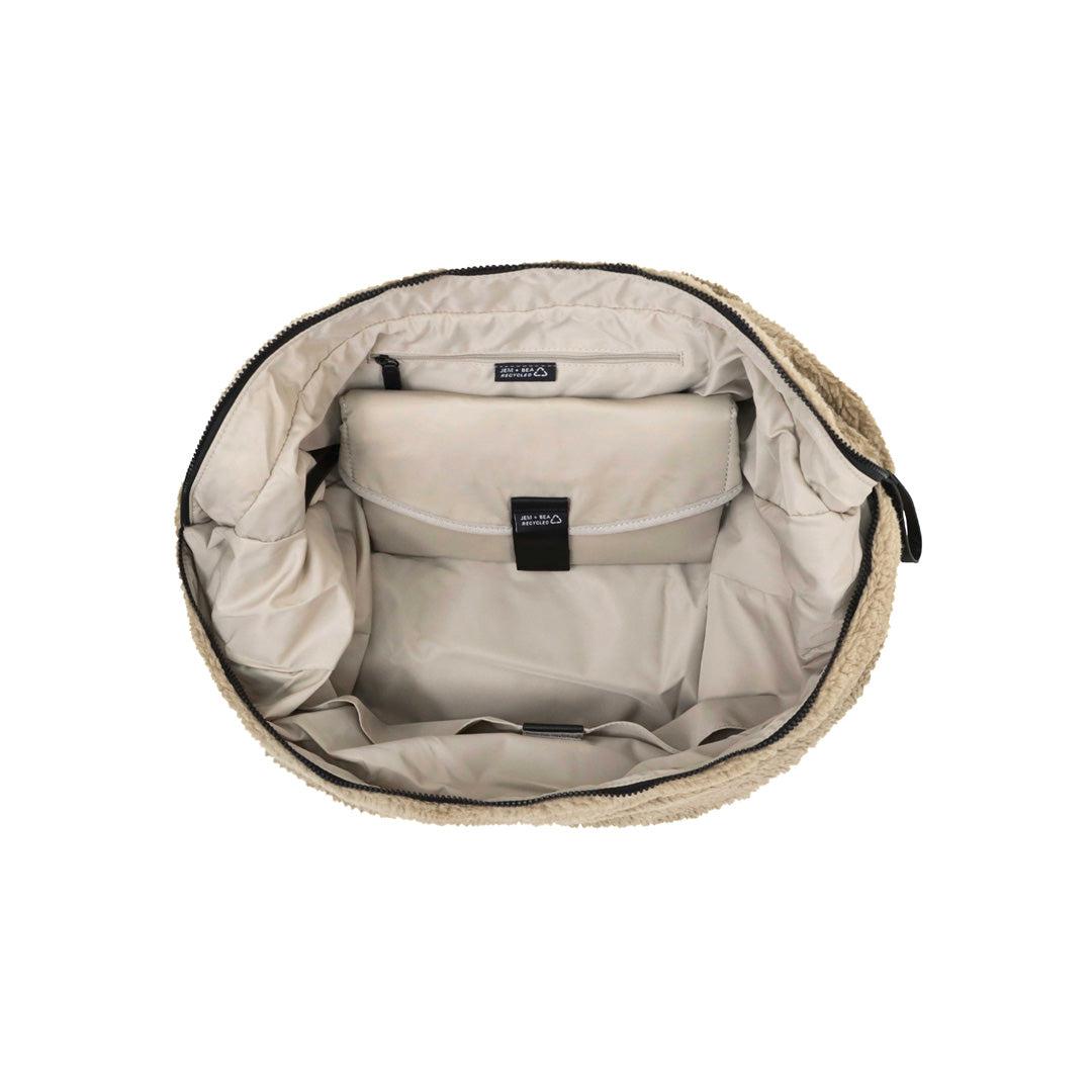 Jem Bea Teddy XL Changing Bag in Black Natural Baby Shower