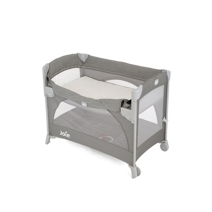 Joie Kubbie Sleep Travel Cot - Foggy Grey-Travel Cots-Foggy Grey- | Natural Baby Shower