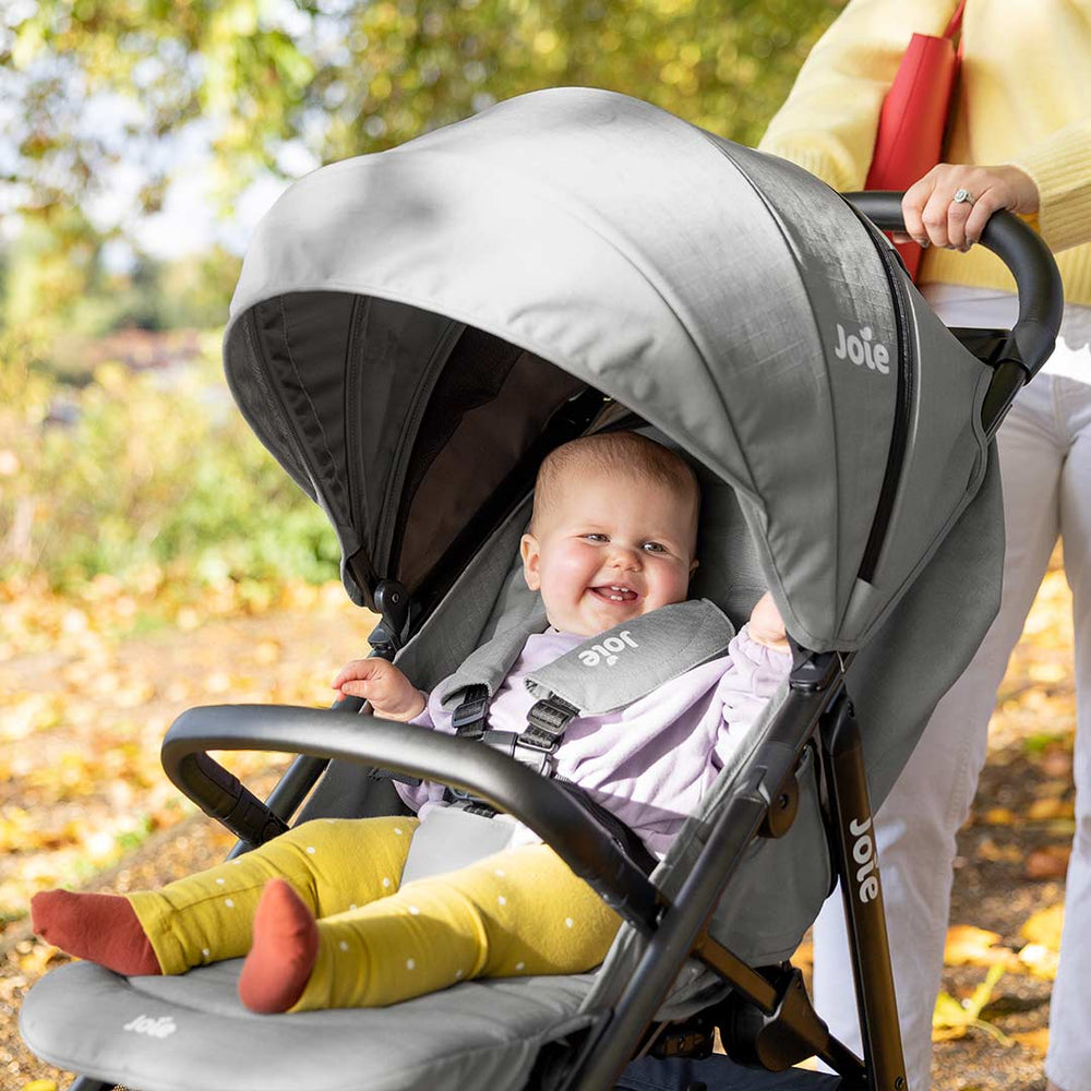 Joie Litetrax Pro Pushchair - Shale-Strollers-Shale-No Carrycot | Natural Baby Shower