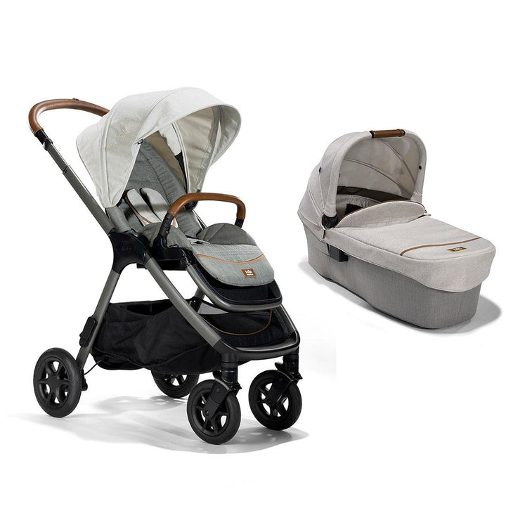 Joie Signature Finiti Flex 4 in 1 Pushchair - Oyster-Strollers-Oyster-Ramble XL Carrycot | Natural Baby Shower