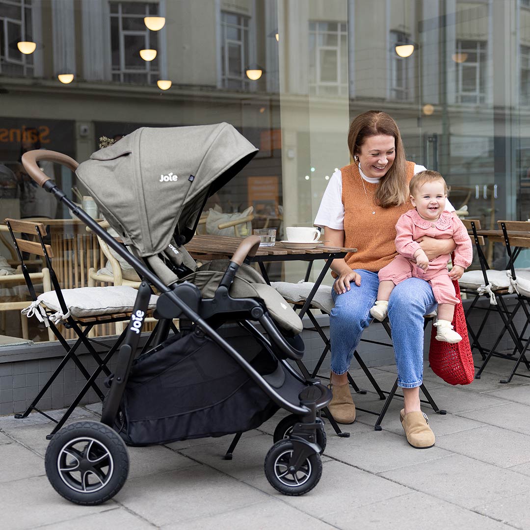 Joie Versatrax Pushchair - Shale-Strollers-Shale-No Carrycot | Natural Baby Shower