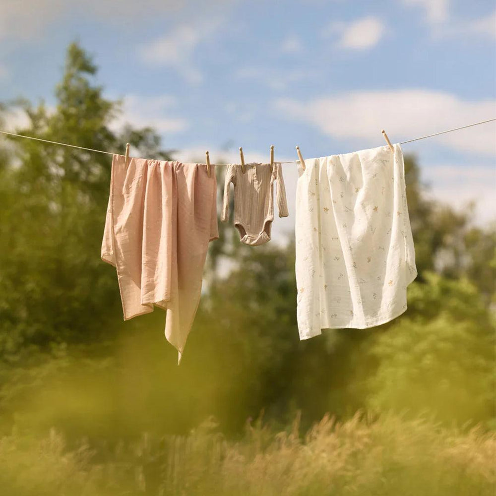 Jollein 3 Pack Muslin Cloth 70x70cm - Lovely Birds-Muslin Squares-Lovely Birds- | Natural Baby Shower