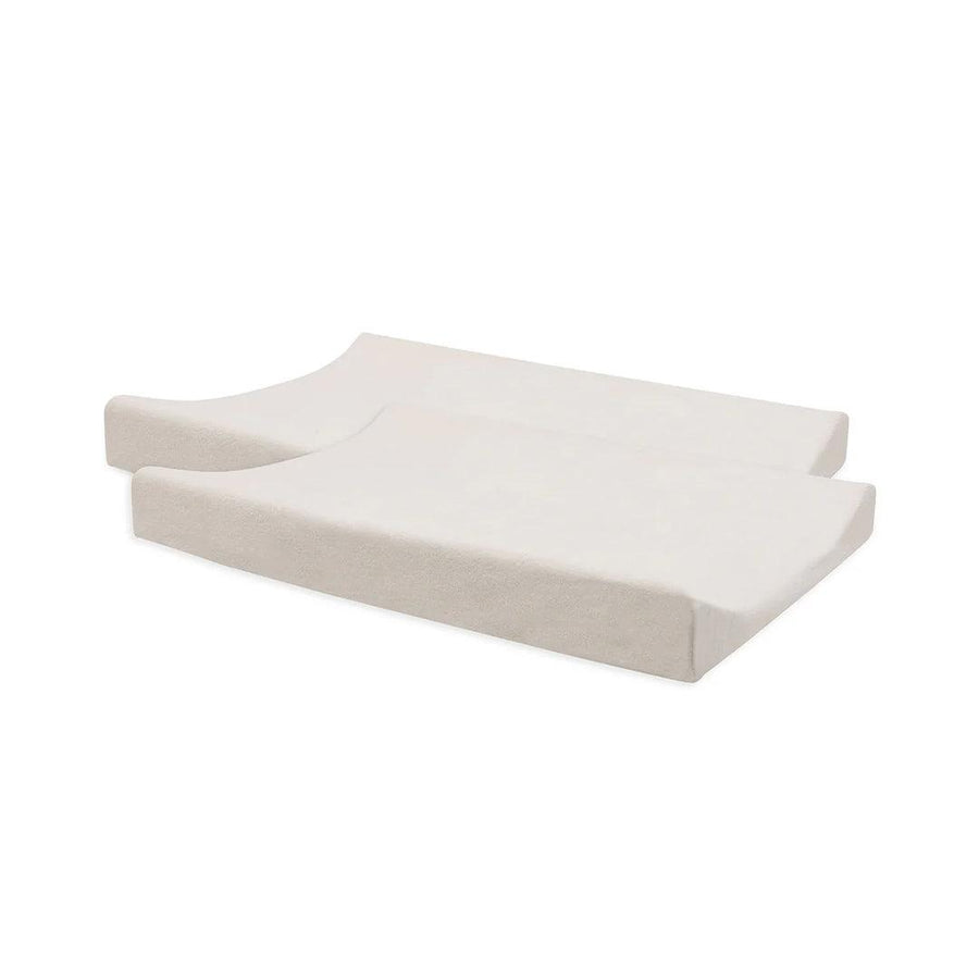 Jollein Changing Mat Cover Terry (2pack) - Oatmeal/Sand-Changing Mat Covers-Oatmeal/Sand- | Natural Baby Shower
