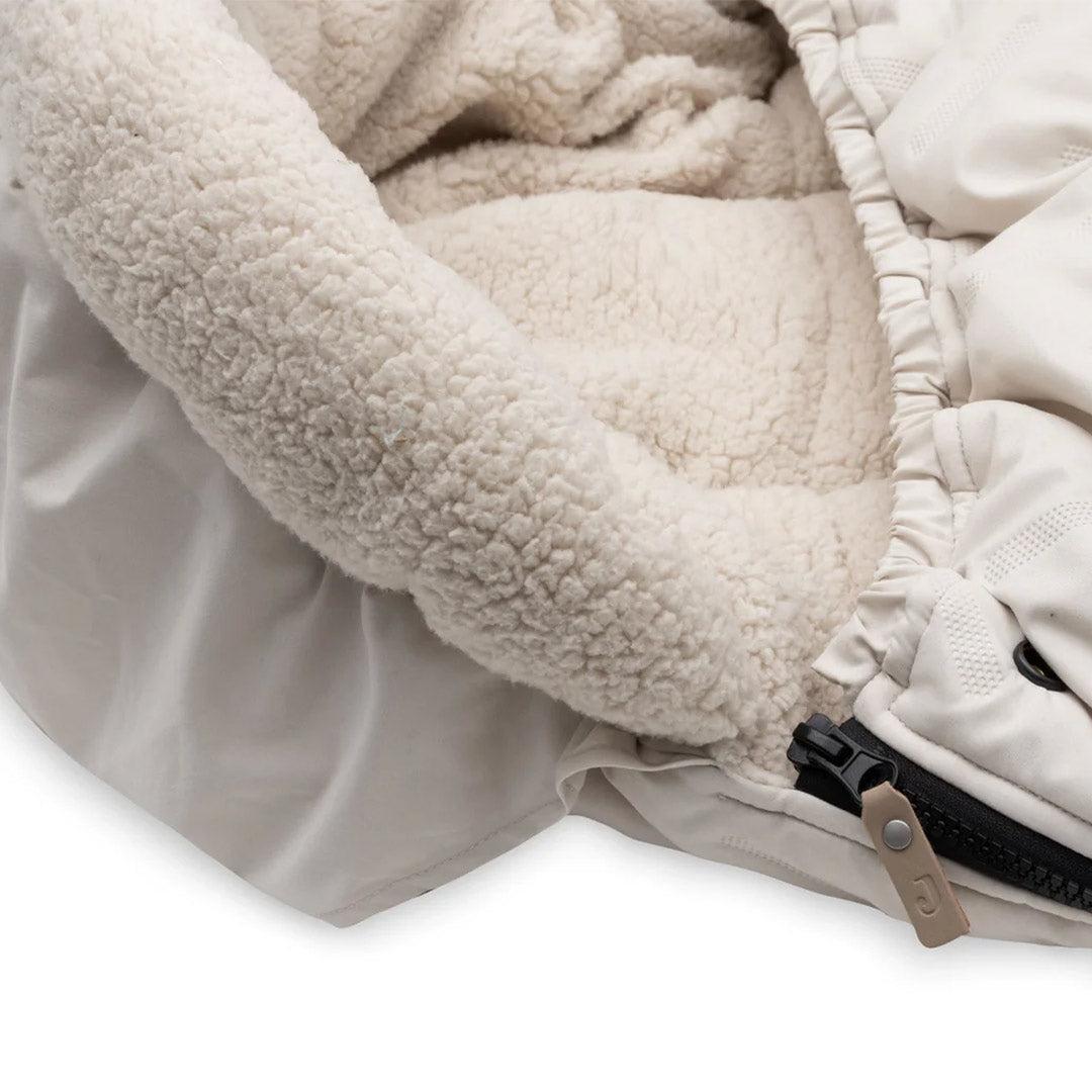 Jollein Stroller Embossed Footmuff - Sand-Footmuffs-Sand- | Natural Baby Shower