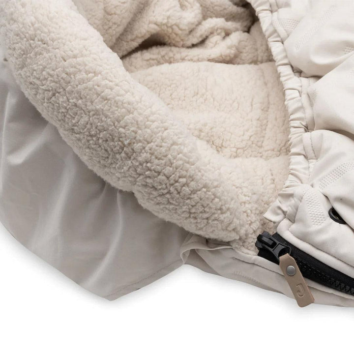 Jollein Stroller Embossed Footmuff - Sand-Footmuffs-Sand- | Natural Baby Shower
