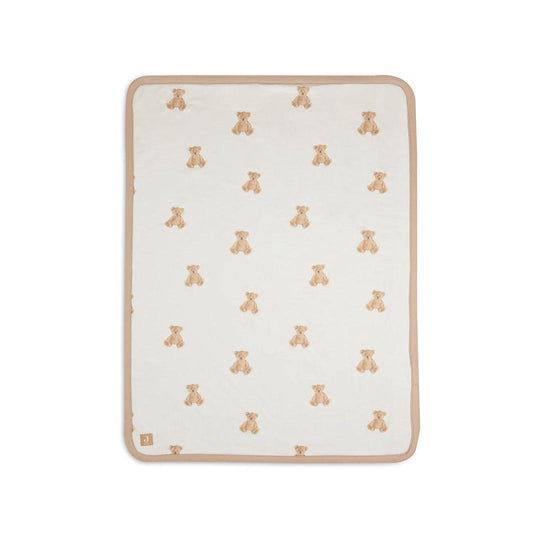 Jollein Jersey Blanket - Teddy Bear-Blankets-Teddy Bear- | Natural Baby Shower