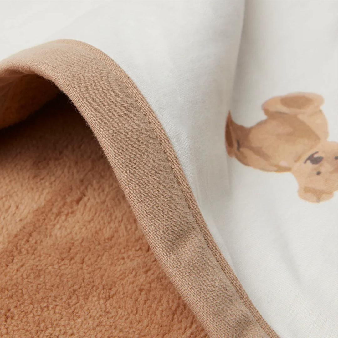 Jollein Jersey Blanket - Teddy Bear-Blankets-Teddy Bear- | Natural Baby Shower