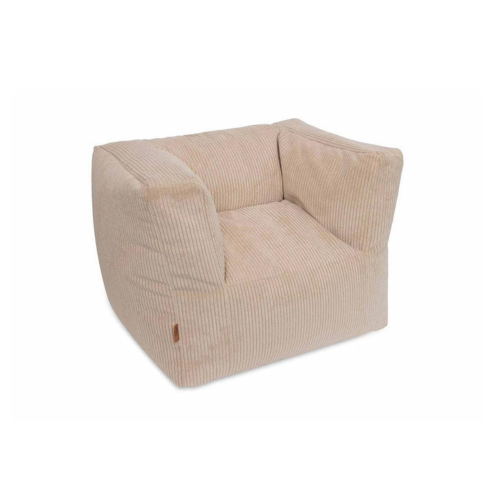 Jollein Kids Chair Beanbag - Corduroy Natural-Decoratives-Corduroy Natural- | Natural Baby Shower