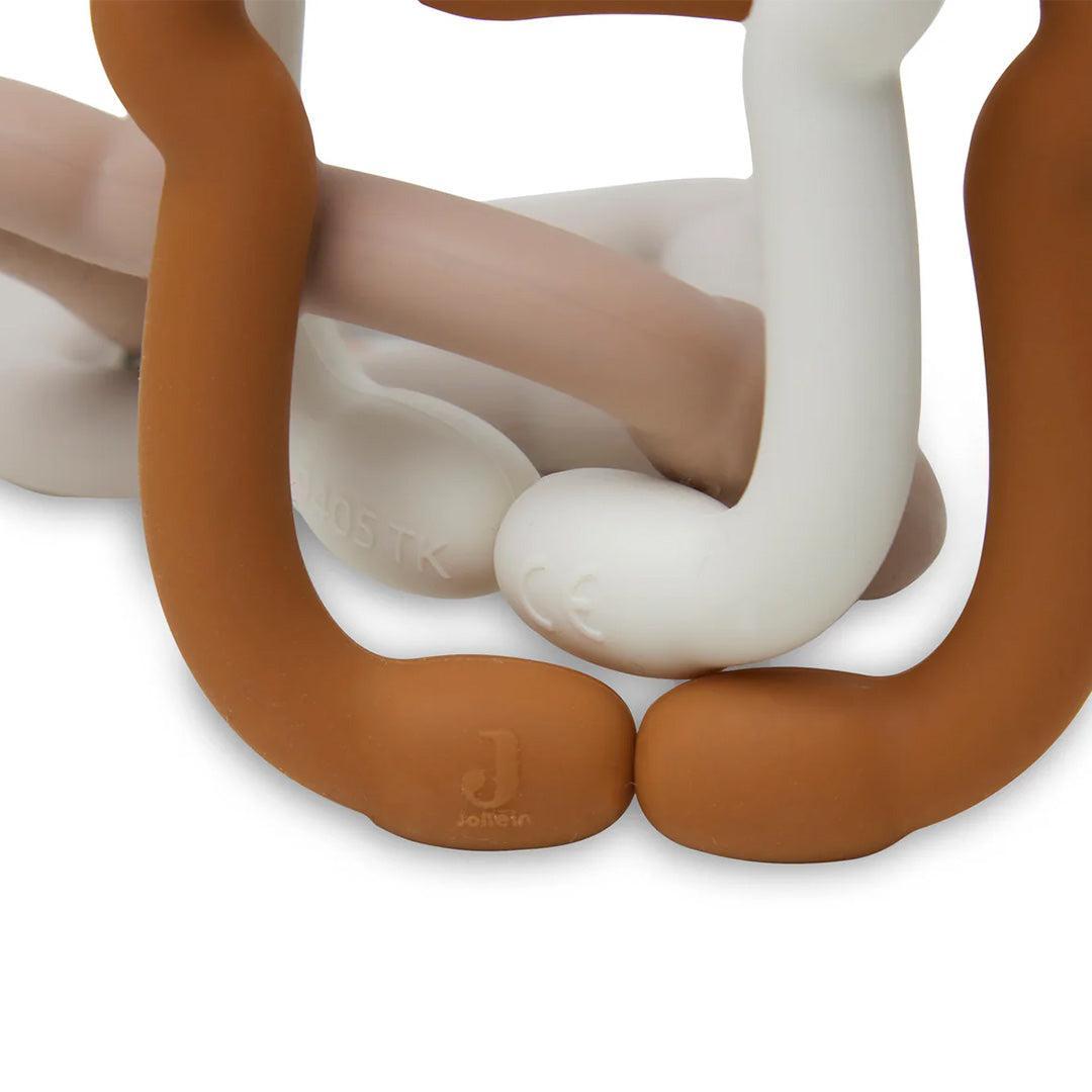 Jollein Loops Toy Silicone - Teddy Bear-Teethers-Teddy Bear- | Natural Baby Shower