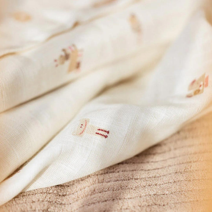 Jollein Mouth Cloth Muslin 3 Pack - Animal Friends-Muslin Squares-Animal Friends- | Natural Baby Shower