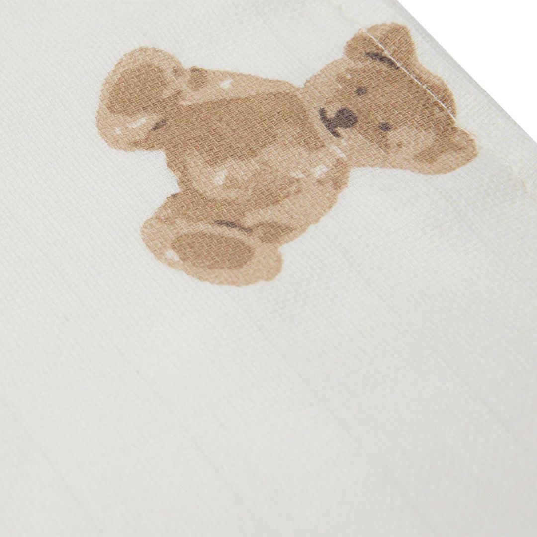 Jollein Mouth Muslin Cloth - Teddy-Muslin Squares-Teddy-31x31cm | Natural Baby Shower