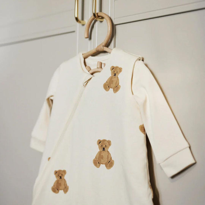 Jollein Newborn Sleeping Bag 4-Seasons 60cm Teddy Bear - Teddy Bear-Sleeping Bags-Teddy Bear- | Natural Baby Shower