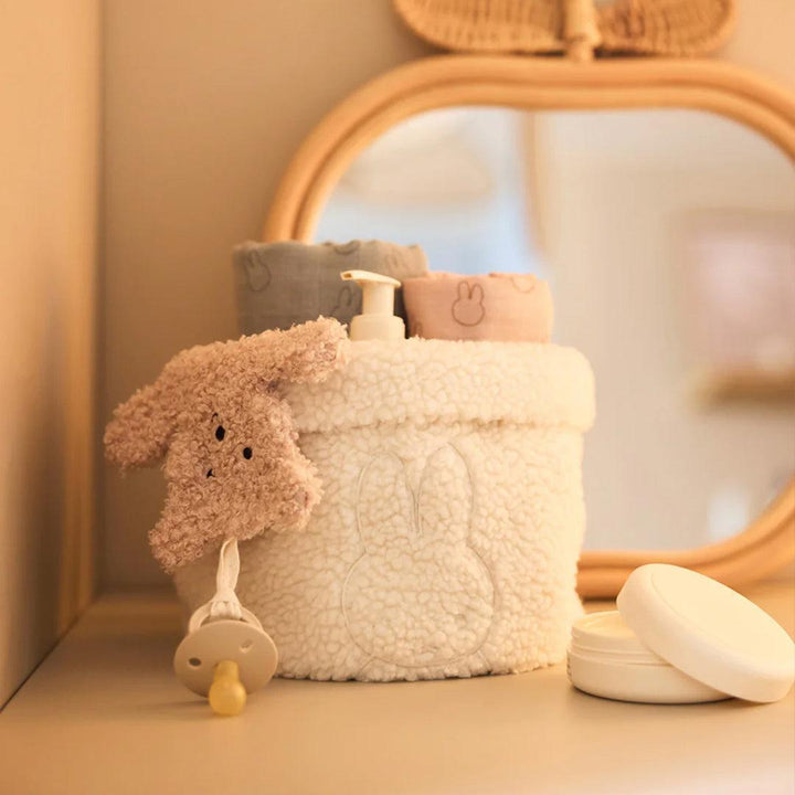 Jollein Teddy Bear Pacifier Cloth - Wild Rose-Pacifier Cloths-Wild Rose- | Natural Baby Shower