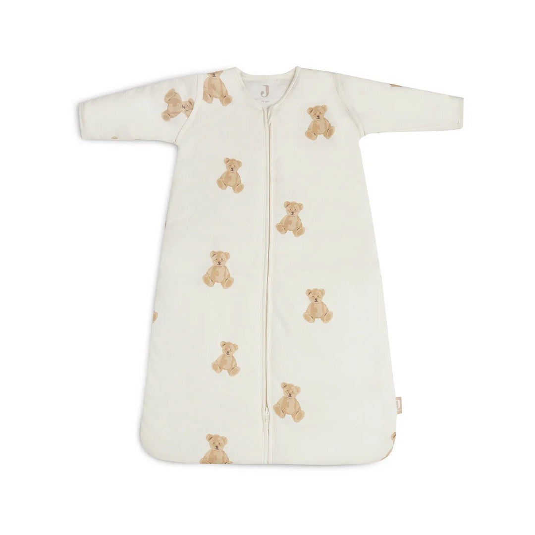 Jollein Sleeping Bag With Removable Sleeves 90cm - Teddy Bear