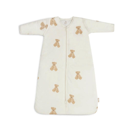 Jollein Sleeping Bag With Removable Sleeves 90cm - Teddy Bear-Sleeping Bags-Teddy Bear- | Natural Baby Shower