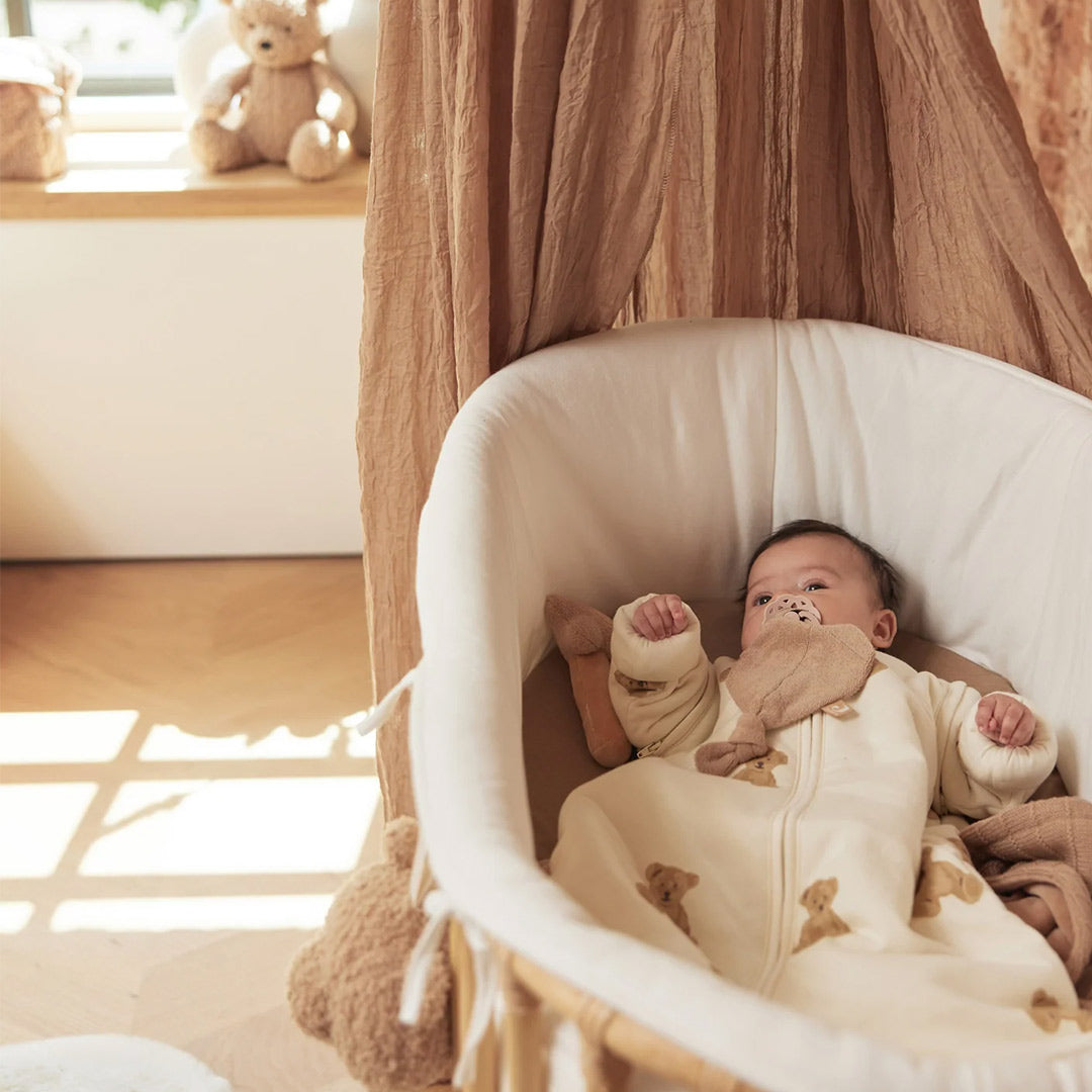 Jollein Sleeping Bag With Removable Sleeves 90cm - Teddy Bear