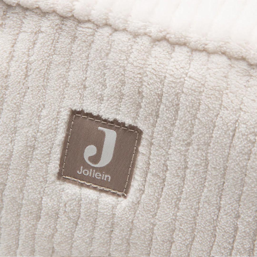 Jollein Stroller Pouch Cloudy Rib - Oatmeal-Mini Bags-Oatmeal- | Natural Baby Shower